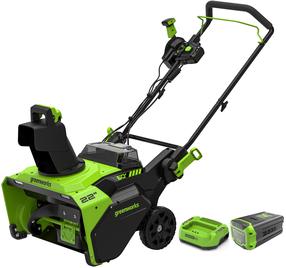 Akumuliatorinis sniego valytuvas Greenworks GD60STK8, 56 cm