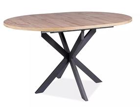 Valgomojo stalas išskleidžiamas Gaston, ąžuolo sp., 100 - 135 cm x 100 cm x 75 cm