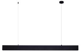 Šviestuvas kabinamas AZzardo Linnea AZ4569, LED, 3000 - 5500 °K, 1 x 48 W, balta sp. / juoda sp.