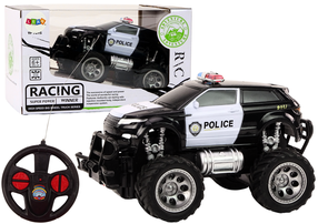  Rc politseiauto Lean Toys, 1:24, valge v./must v.