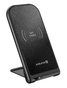 Evelatus EWD01 15W Belaidė įkrovimo stotelė su posukiu standu išmaniesiems telefonams USB-C juoda