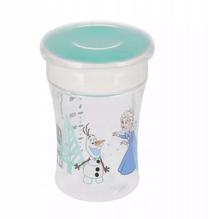 Vaikiškas puodelis Nuk Frozen Magic, 230 ml, 9 mėn., plastikas, skaidri sp.