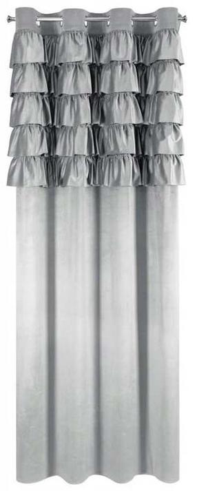 Naktinė užuolaida Aura, sidabro sp., 140 cm x 250 cm