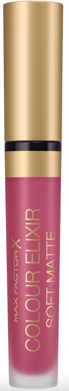 Lūpu krāsa Max Factor Colour Elixir Soft Matte, 4 ml, 20 blushing ruby