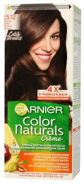 Plaukų dažai Garnier Color Naturals Creme, glacial brown sp., 5.12