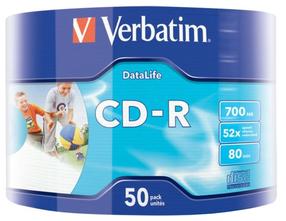 Įrašomas kompaktinis diskas Verbatim, 700 MB, 50vnt.