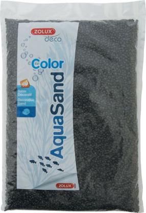 Gruntas Zolux AquaSand Color 346103, 1 kg, juoda sp.
