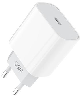Зарядное устройство для телефона XO L77 PD 20W, USB-C, белый цв., 20 Вт