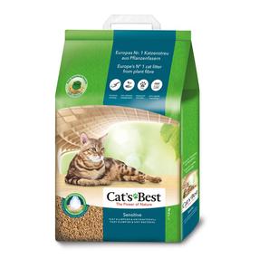 Kačių kraikas Cat's Best Sensitive 4002973257135, medienos drožlių (sušokantis), 20 l