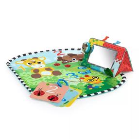 Aktyvumo kilimėlis Baby Einstein Discovery Garden, 84 cm x 56 cm, žalia sp./įvairių spalvų