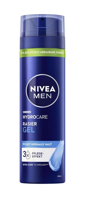 Гель для бритья Nivea Men Hydrocare, 200 мл
