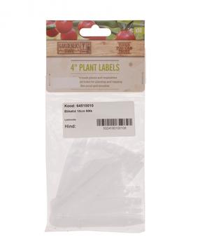 Taimeetikett, 10 cm, plastik, 50 tk