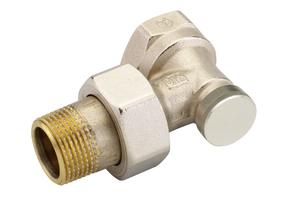 Ventiil Danfoss RLV-S 003L0125, sulgur/nurk, 20 mm - väliskeere
