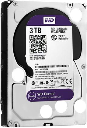 Kõvaketas (HDD) Western Digital Purple WD30PURZ, 3.5", 3 TB