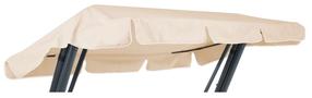 Stogas sūpynėms Patio Venezia, ruda sp., 228 cm x 126 cm x 0.3 cm