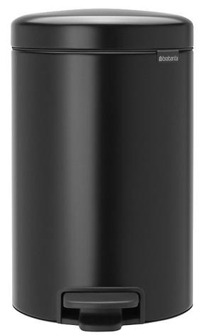 Šiukšliadėžė Brabantia NewIcon, juoda sp., 5 l, 29.1 cm x 20.5 cm