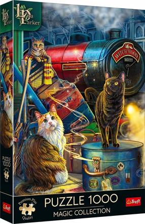 Dėlionė Trefl Lisa Parker Witchwood Express, 68 cm x 48.8 cm, 1000 vnt., įvairių spalvų