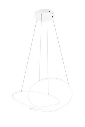 Lampa griesti Trio Darvin, LED, 2300 - 4000 °K, 1 x 52 W, balta krās. / balta krās.