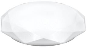 Šviestuvas lubų Eurolight Venice PL-DS-48W-DIM-CCT, LED, balta sp. / balta sp., 48 x 48 cm