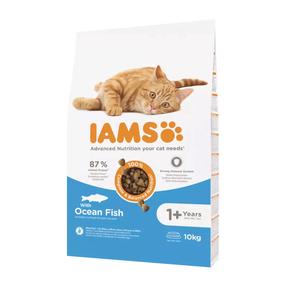 Sausas kačių maistas IAMS Advanced Nutrition, žuvis, 10 kg