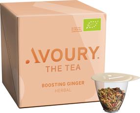 Arbatos kapsulės Avoury Boosting Ginger, 0.02 kg, 8 vnt.