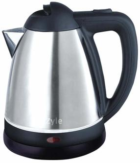Elektriskā tējkanna Zyle ZY930SS, 1.2 l, sudraba krās./melna krās.
