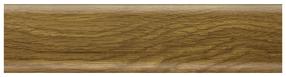 Плинтус Salag NGF56 NGF050, 250 см x 5.6 см x 2 см, дубовый цв.