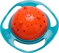 Dubenėlis Gyro Bowl Anti Spil, 1 m., 10.5 cm, plastikas, mėlyna sp./oranžinė sp.