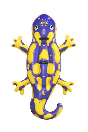 Pripučiamas plaustas Bestway, 191 cm x 119 cm, geltona sp./violetinė sp.