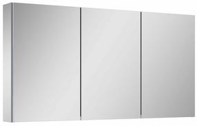 Pakabinama vonios spintelė su veidrodžiu Elita Basic 904656, skaidri sp., 12.9 cm x 120.6 cm x 61.8 cm