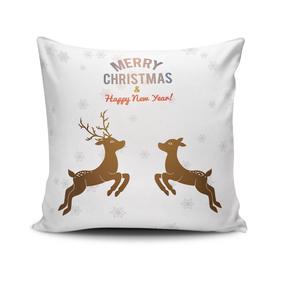 Dekoratyvinė pagalvėlė Mioli Decor Noelkrlnt-31, įvairių spalvų, 43 cm x 43 cm
