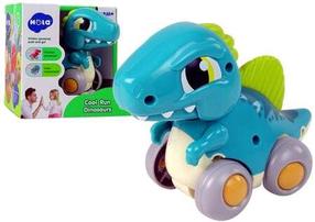 Attīstoša rotaļlieta Hola Dinosaur, 13 cm, zila krās.