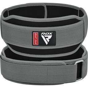 Svarcelšanas siksnas RDX RX5 Double Belt, pelēka krās., M