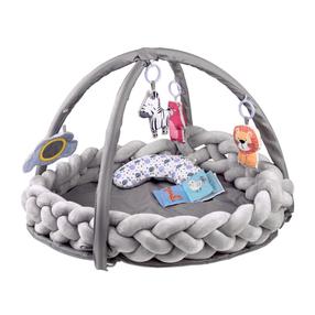 Коврик для занятий спортом Fantasy ZA5875, 80 см x 80 см, серый цв.