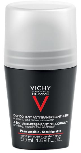 Vyriškas dezodorantas Vichy Homme 48h, 50 ml