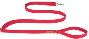 Šuns pavadėlis Amiplay Cotton Easy Fix, raudona sp., 1.6-3m x 2.5cm