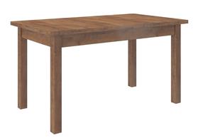 Valgomojo stalas išskleidžiamas ADRK Rodos 57, ruda sp., 140 - 180 cm x 80 cm x 76 cm