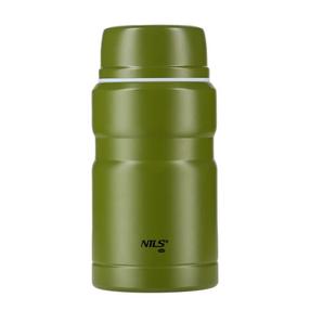 Termosu komplekts Nils Camp NCT02, 0.75 l, zaļa krās.