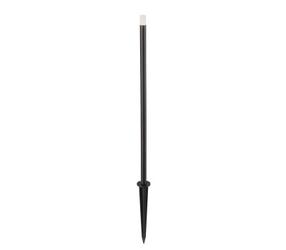 Įsmeigiamas lauko šviestuvas Viokef Bar, 1W, LED, IP65, juoda sp., 1 cm x 50 cm