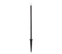 Įsmeigiamas lauko šviestuvas Viokef Bar, 1W, LED, IP65, juoda sp., 1 cm x 50 cm