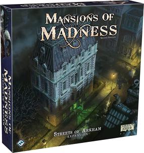 Stalo žaidimas Fantasy Flight Games Mansions Of Madness Second Edition Streets of Arkham: Expansion, EN