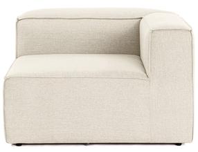 Moduļu dīvāns Atelier Del Sofa Fora, krēmkrāsa, labais