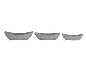 Puķu pods Domoletti 18B34, spw, 34.5 cm x 11.2 cm, Ø 34.5 cm, pelēka krās.