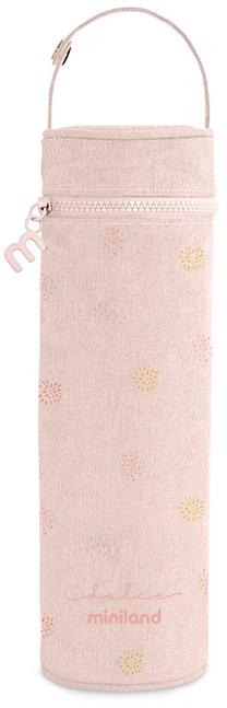 Gertuvės dėklas Miniland Thermibag Dolce, 500 ml, 0 mėn., 8 cm, aliuminis/tekstilė, rožinė sp.
