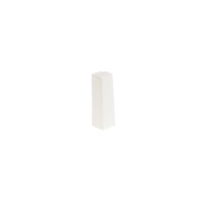 Išorinis grindjuostės kampas Cezar MasterLine W-PS-NZ2ML60-MR9003, 1.6 cm x 6 cm x 1.5 cm, balta sp., 2 vnt.