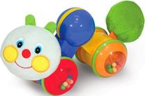 Lavinimo žaislas, kirminas K's Kids Press & Go, 10.5 cm, įvairių spalvų