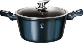 Puodas Berlinger Haus Metallic Line Aquamarine Edition, Ø20 cm, 2.5 l, mėlyna sp.