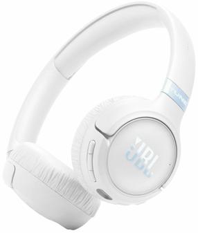 Bezvadu austiņas JBL Tune 680NC, balta krās.