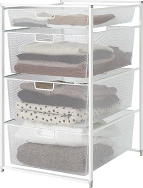 Uzglabāšanas plaukts Elfa, 53.5 cm x 45 cm x 74 cm, 8 kg