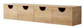 TV galds Kalune Design Four Seasons, ozola krās., 35 cm x 180 cm x 35 cm